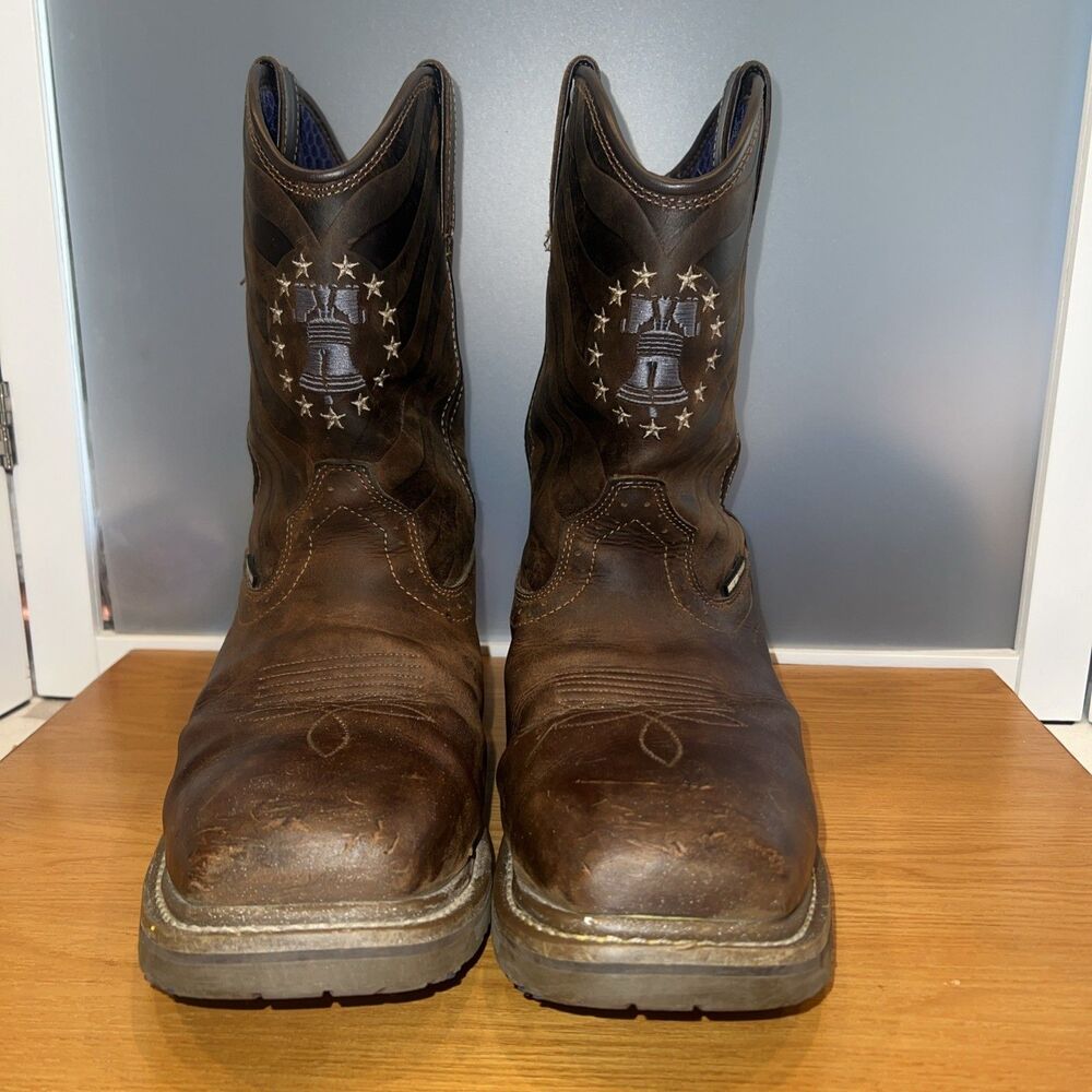 Carolina PIPELINE COMP TOE Men’s 10” Waterproof Composite Square Toe Roper 10.5